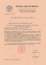 Referencje wystawione przez Polska Izba Ochrony