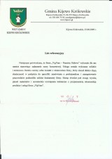 Referencje wystawione przez Urząd Gminy Kijewo Królewskie