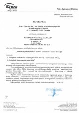 Referencje wystawione przez ENEA OPERATOR Rejon Dystrybucji Chojnice