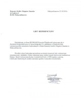 Referencje wystawione przez REMONTY KOTŁOW Zbigniew Znaczko - Maksymilianowo