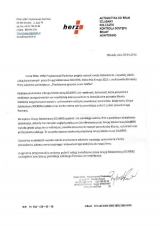 Referencje wystawione przez PPHU HERZ Przyborowski Radosław - Otwock